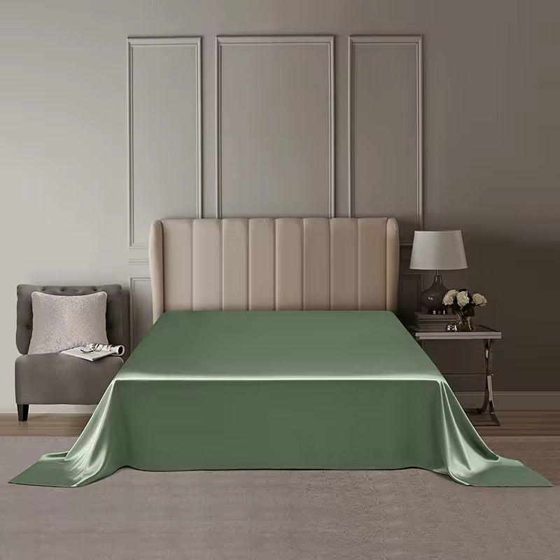 Drap plat en soie 22 mommes