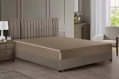 Drap housse en soie 22 mommes