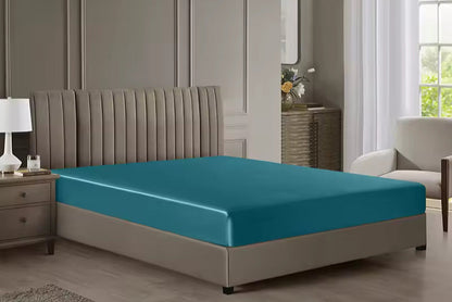 Drap housse en soie 22 mommes