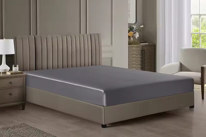 Drap housse en soie 22 mommes