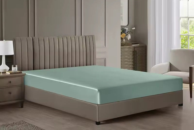 Drap housse en soie 22 mommes