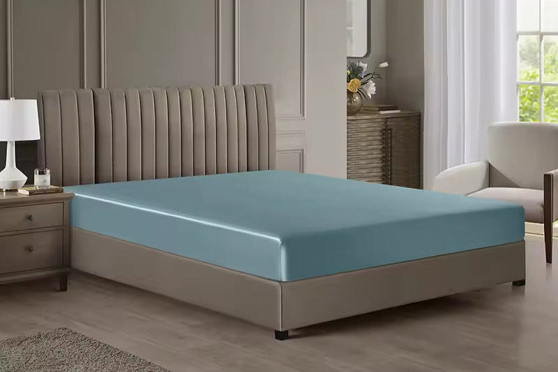 Drap housse en soie 22 mommes