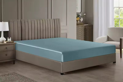 Drap housse en soie 22 mommes