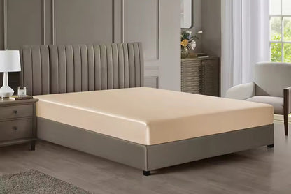 Drap housse en soie 22 mommes