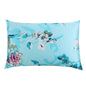 New 100% Nature Mulberry Floral Silk Pillowcase Zipper Pillow Case For Healthy Standard Queen King