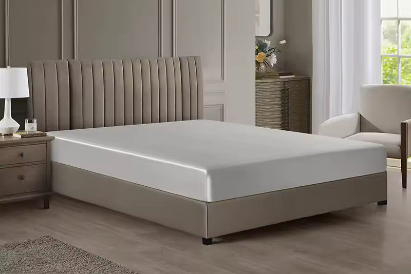 Drap housse en soie 22 mommes