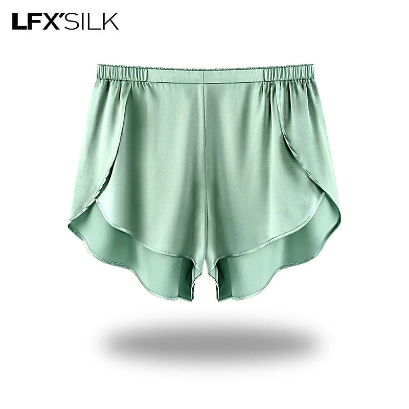 52025 Women Silk Shorts 100% Mulberry Silk Luxury Underwear Silk Underwear for Women Luxurious Silk Sleepwear Pure Silk Panties