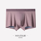 Men's Panties Boxer Shorts 100S Double-sided Modal Mid-waist Seamless Mulberry Silk Crotch Antibacterial Underwear Underpants