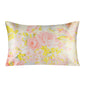 New 100% Nature Mulberry Floral Silk Pillowcase Zipper Pillow Case For Healthy Standard Queen King