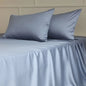 Mulberry Silk Bed Sheet Sets 4/6pcs Silky Bedding Set Luxury Fitted Sheet Flat Sheets Pillowcase Single Double King Queen Bed